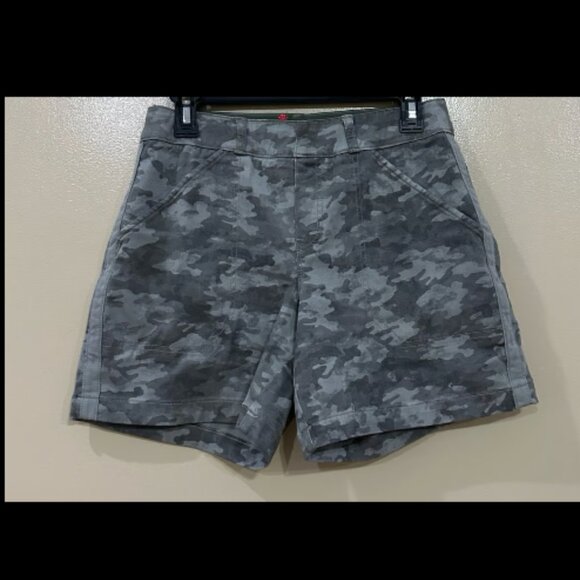 Spanx Stretch Twill Shorts - Picture 2 of 6